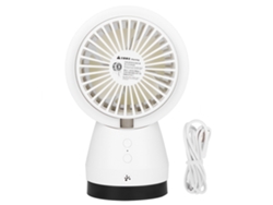 Ventilador purificador de aire portátil USB con iones negativos