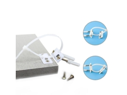 12 Cinturones De Anclaje Para Muebles En Pared Ajustables Kit De Seguridad Anti-inclinación