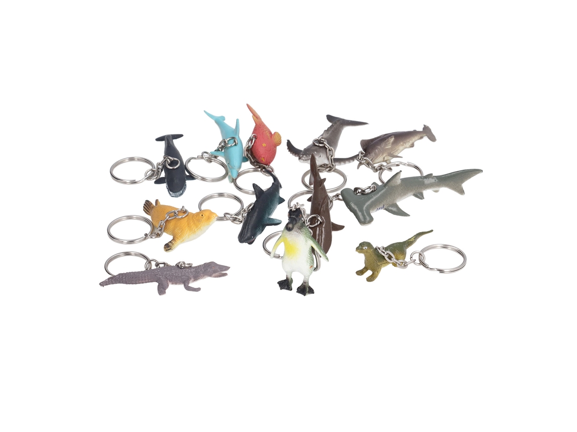 2026-12 Llaveros De Dinosaurios, Llaveros Animales Simulados, Estilos Diferentes, Regalos Decorativos, Modelos De Dinosaurios K2700 Animales Marinos