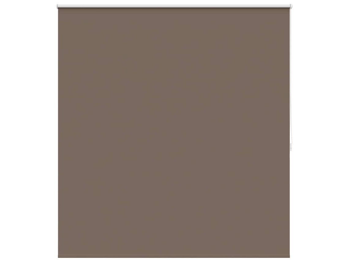 Maison Exclusive - Estor Enrollable Opaco 144,4x175 Cm Tela Ancho 140 Cm Café