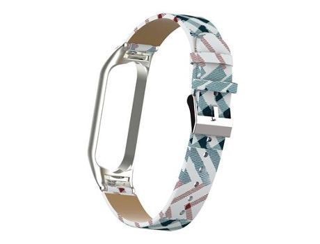 Correa de Cuero de Marco Metálico para Xiaomi Mi Band 5 CO-PHÉNIX ALCA27 Multicolor 1