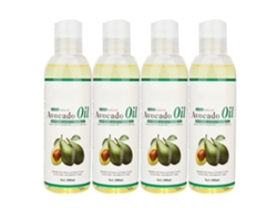 Aceite esencial de aguacate para masaje corporal, hidratación, luminosidad y cuidado de la piel, 4 unidades x 100 ml