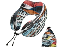 Almohada Viaje Dormir Aviones Espuma Viscoelástica Poliéster Viscoelástica. Fácilmente Soporte Fácil