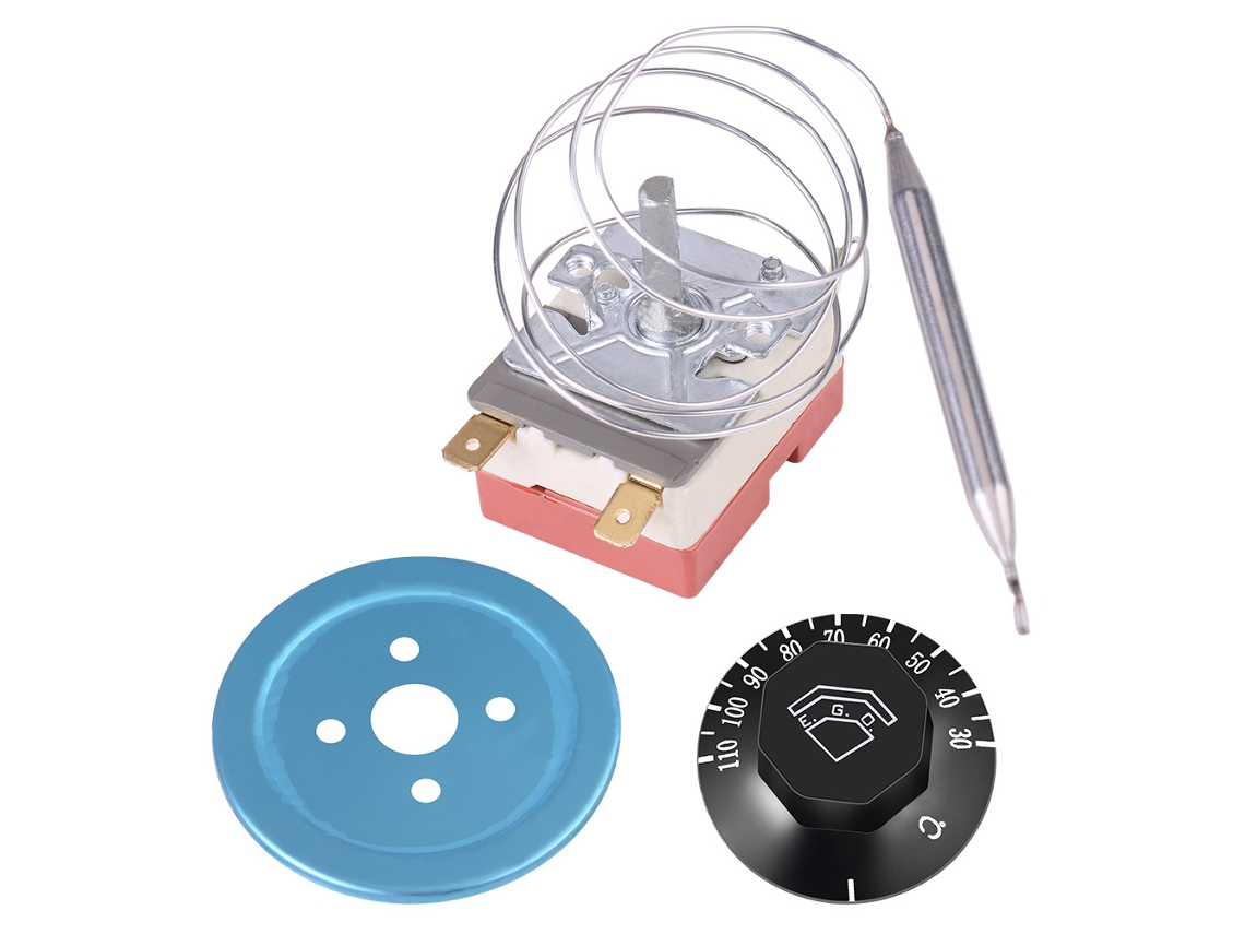 Controlador termostático 250 V 16 A para horno eléctrico 30 110 °C