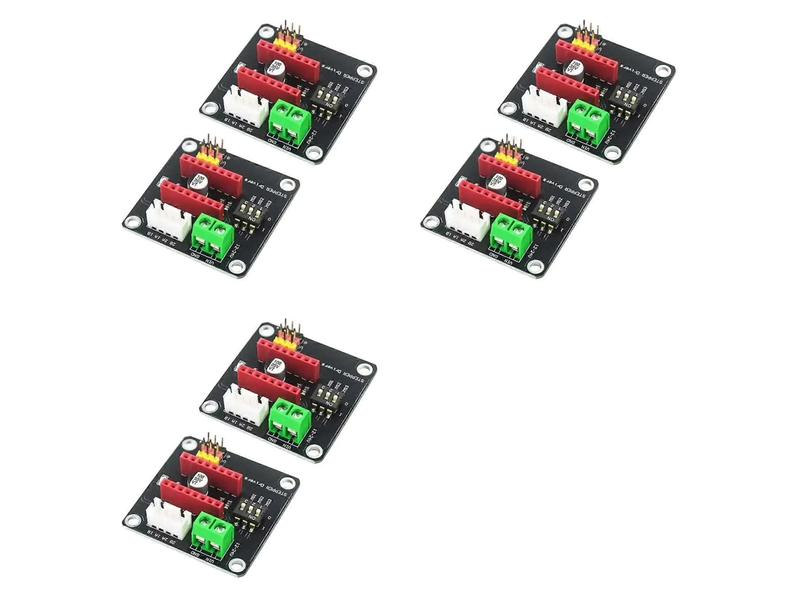 6pcs Drv8825 A4988 3d Printer 42 Stepper Motor Driver Controller Expansion Module For Arduin R3 Ramps1.4 Dc Motor Driver