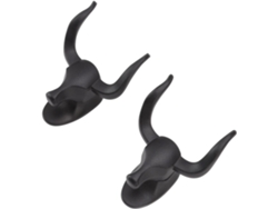 Juego de 2 ganchos de pared resistentes Jtlb para toallas, albornoces, ropa, baño, dormitorio y cocina Gokoco