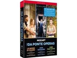 Blu-ray Video Schrott/Persson/Behle/Pappano/Bychkov/Holten - Mozart: Da Ponte Opern (4 CDs)