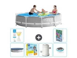 Intex Piscina Prism Frame Redonda - 305x76 Cm - 7-peças S32