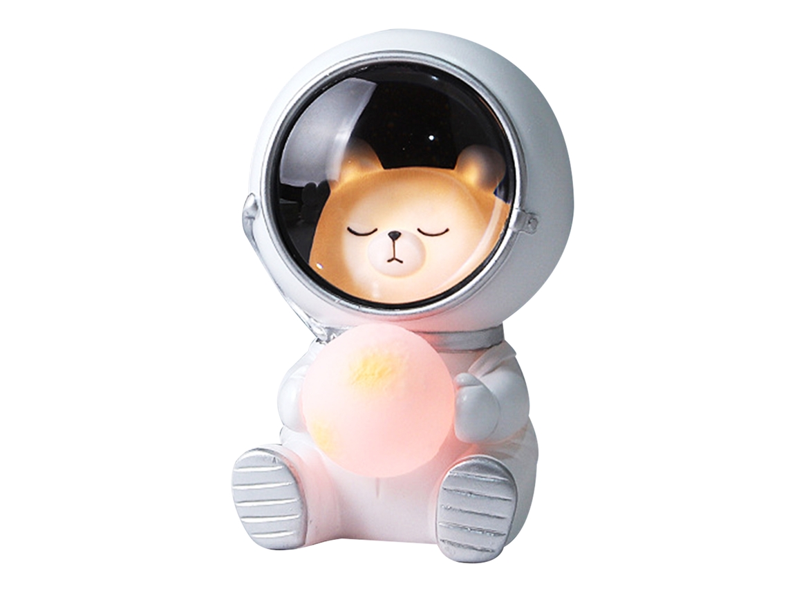 2026-lámpara De Noche Infantil Con Dibujos Animados Lindos, Astronauta Y Mascota, Para Dormitorio Niños, Mesa Noche