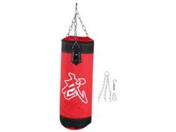 Saco de arena para entrenamiento de boxeo, karate y lucha. Saco de boxeo resistente para entrenamiento de puñetazos y patadas.