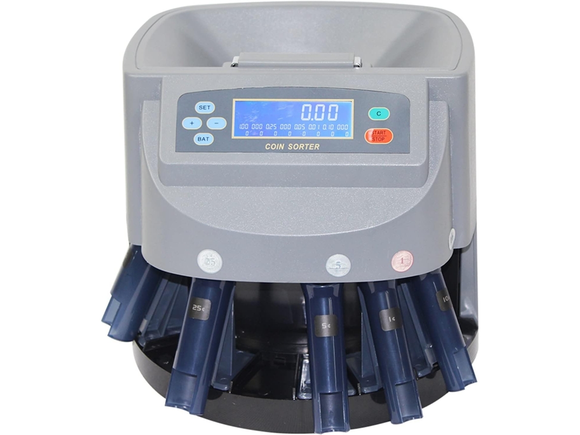 Máquina De Mostrador Para Efectivo En Usd, Equipo Contador De Monedas De Dólar, Pantalla Lcd