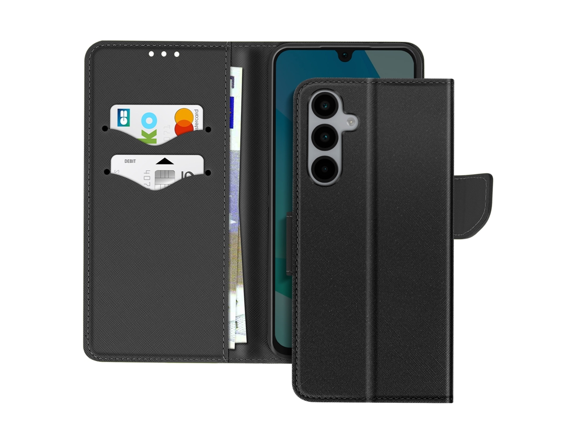 Funda Vídeo Fancy para Samsung Galaxy A16 AVIZAR Piel Negro