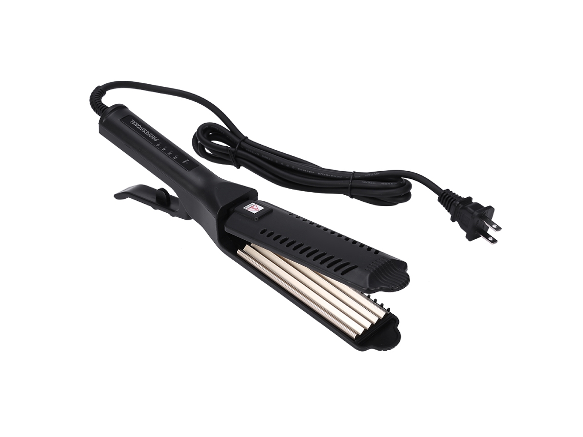 Plancha De Pelo Cerámica Con Ondas De Maíz, Rectificadora Y Rizadora, Herramienta De Estilismo Capilar