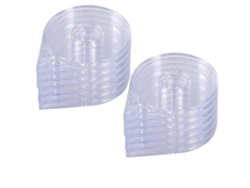 10 cajas combinadas de alambre de oro y plata, 2 cajas transparentes*