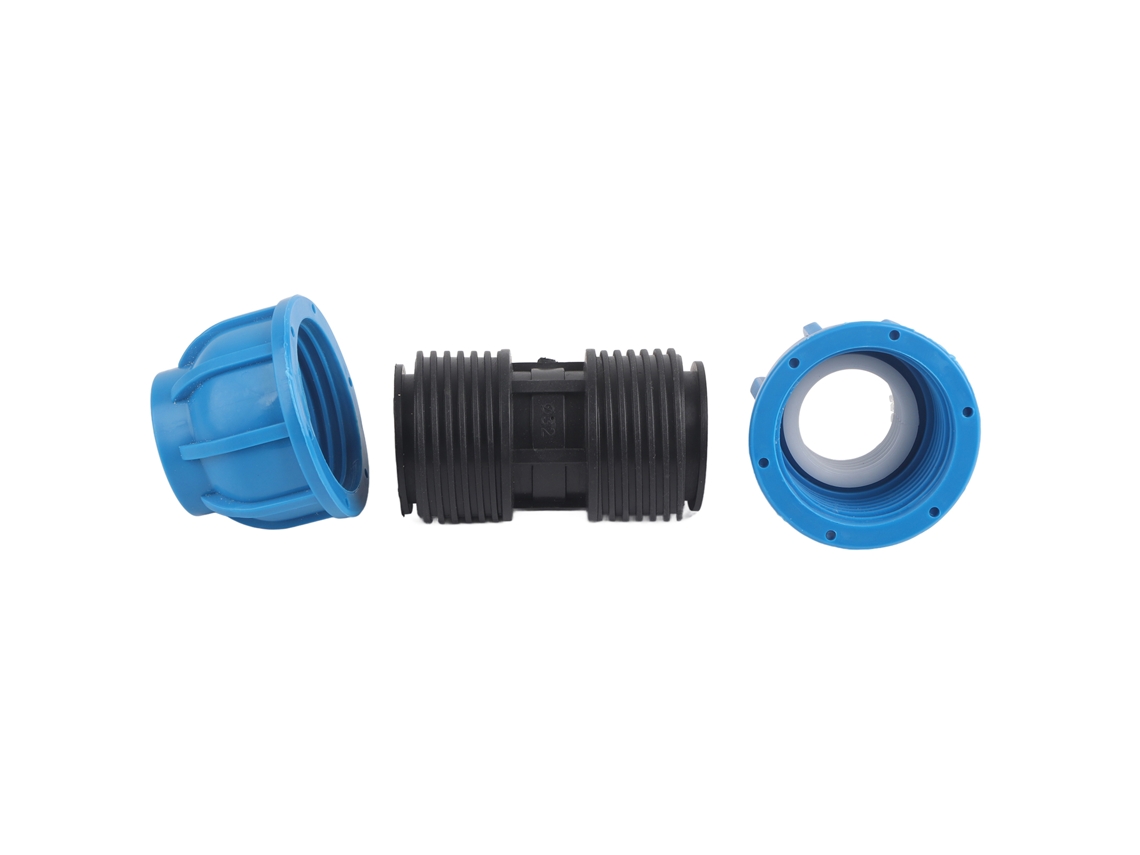 Conector recto de 32 mm a 32 mm para tubería de agua, 4 piezas