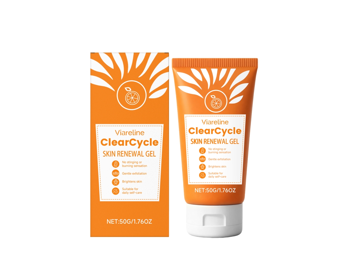 Gel exfoliante con vitamina C para una piel radiante