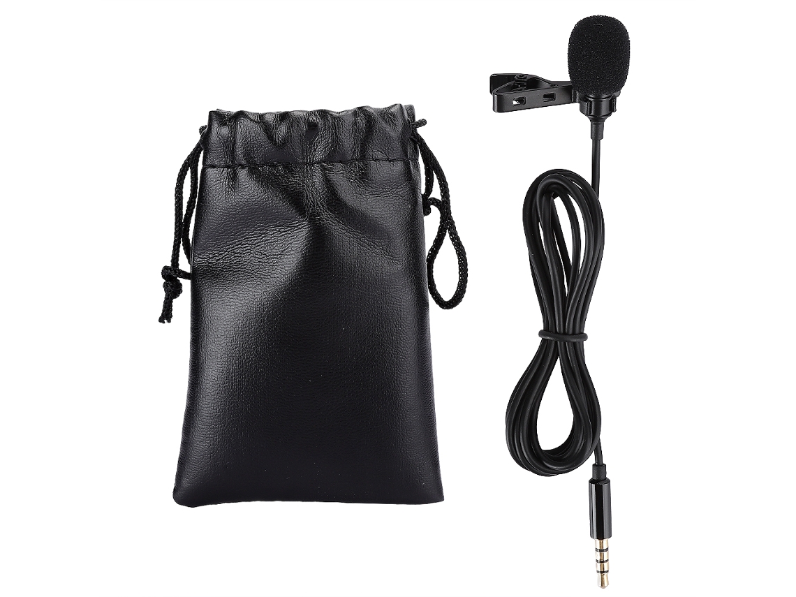 Micrófono Lavalier Plug And Play Con Conector Jack De 3.5mm Para Teléfonos Móviles, Transmisión En Vivo Y Grabación De Video