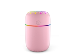 Difusor De Aceites Aromáticos, Humidificador Y Pulverizador De Niebla De 300 Ml - Rosa*
