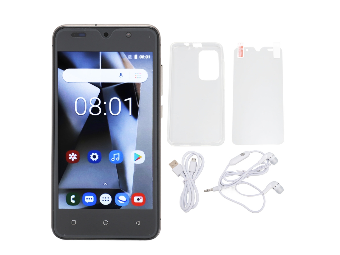 Smartphone Hd Ultradelgado De 5 Pulgadas, 4 Gb De Ram, 32 Gb De Rom, Cámara De 8 Mp, Doble Sim, Android 12, Color Morado.