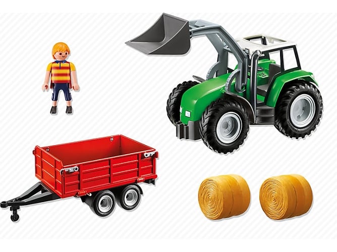 playmobil country tractor