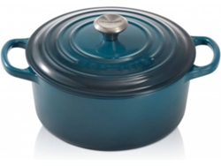 Cacerola Cocotte LE CREUSET Deep Teal 24cm