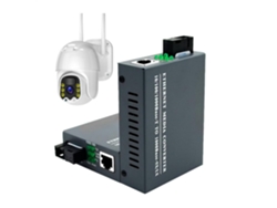 Convertidor Gigabit Monomodo 2 Piezas De Fibra Compacta 3 66x2 76x1 02