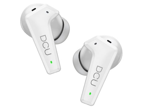 Auriculares True Wireless DCU TECNOLOGIC EARBUDS BT (Bluetooth - Blanco)