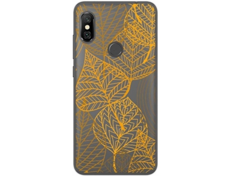 Carcasa Xiaomi Redmi Note 6 Pro TUMUNDOSMARTPHONE Hojas Multicolor