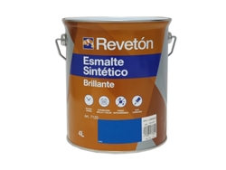 Esmalte Brillante Reveton 4 Lt (Azul Luminoso 039)