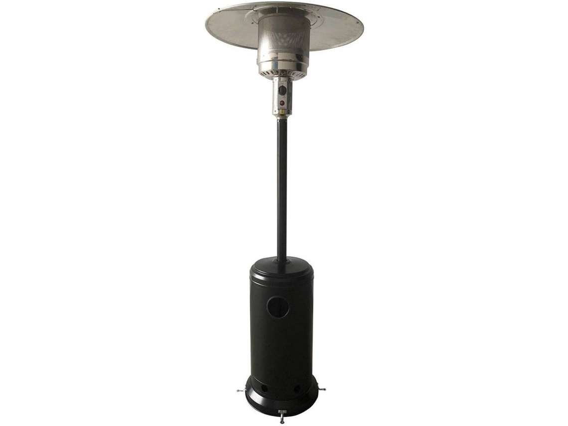 Estufa de Gas Oslo Para Exterior HAPPY GARDEN Acero Negro