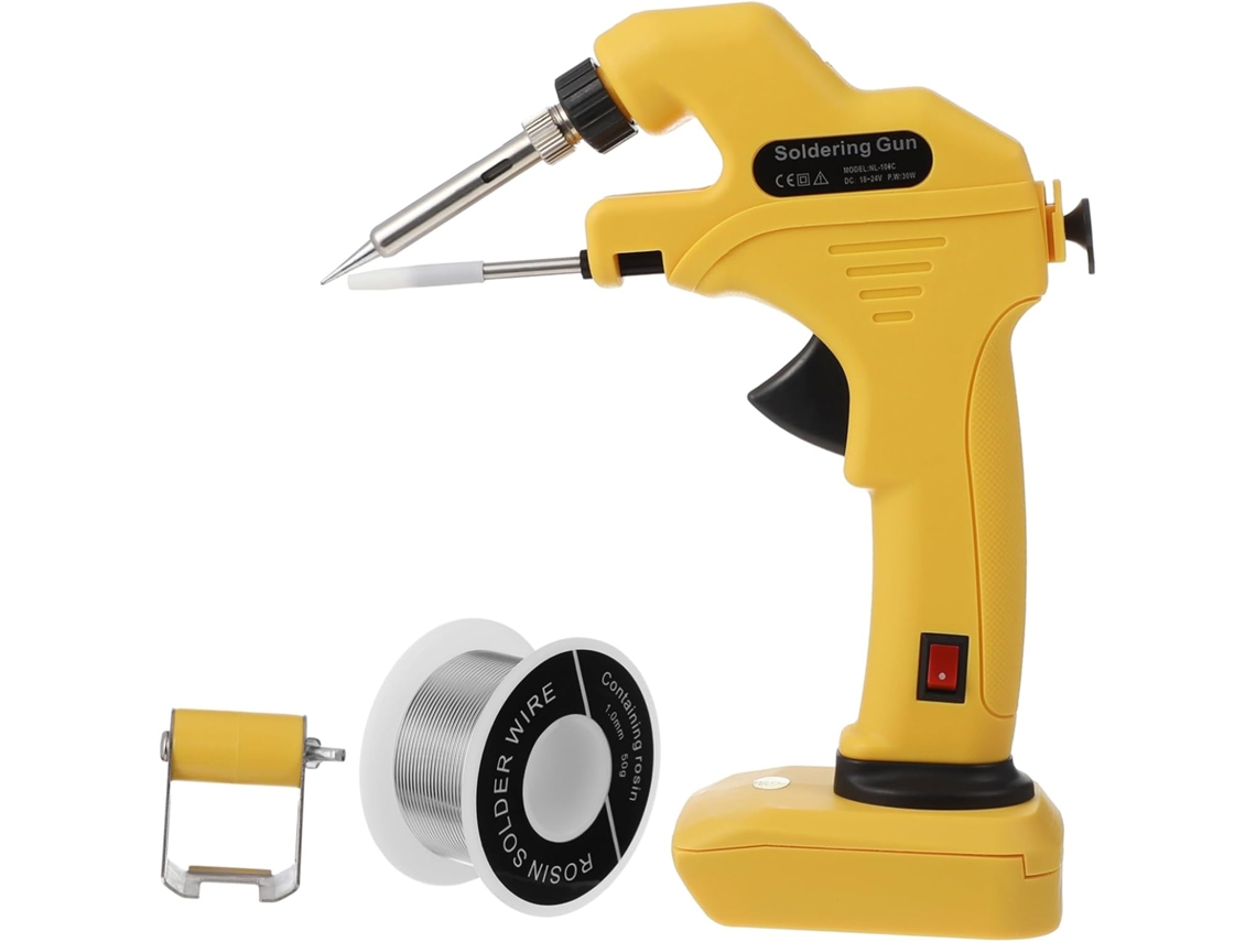 Soldador portátil inalámbrico Gokoco, kit de soldadura automático para reparación electrónica, herramienta práctica