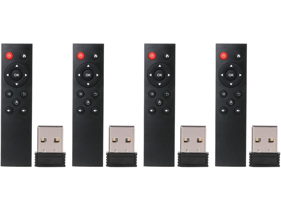 Teclado Y Ratón Inalámbricos Universales 2.4g (4 Unidades) Sin Mando A Distancia Para Android Pc Box Tv