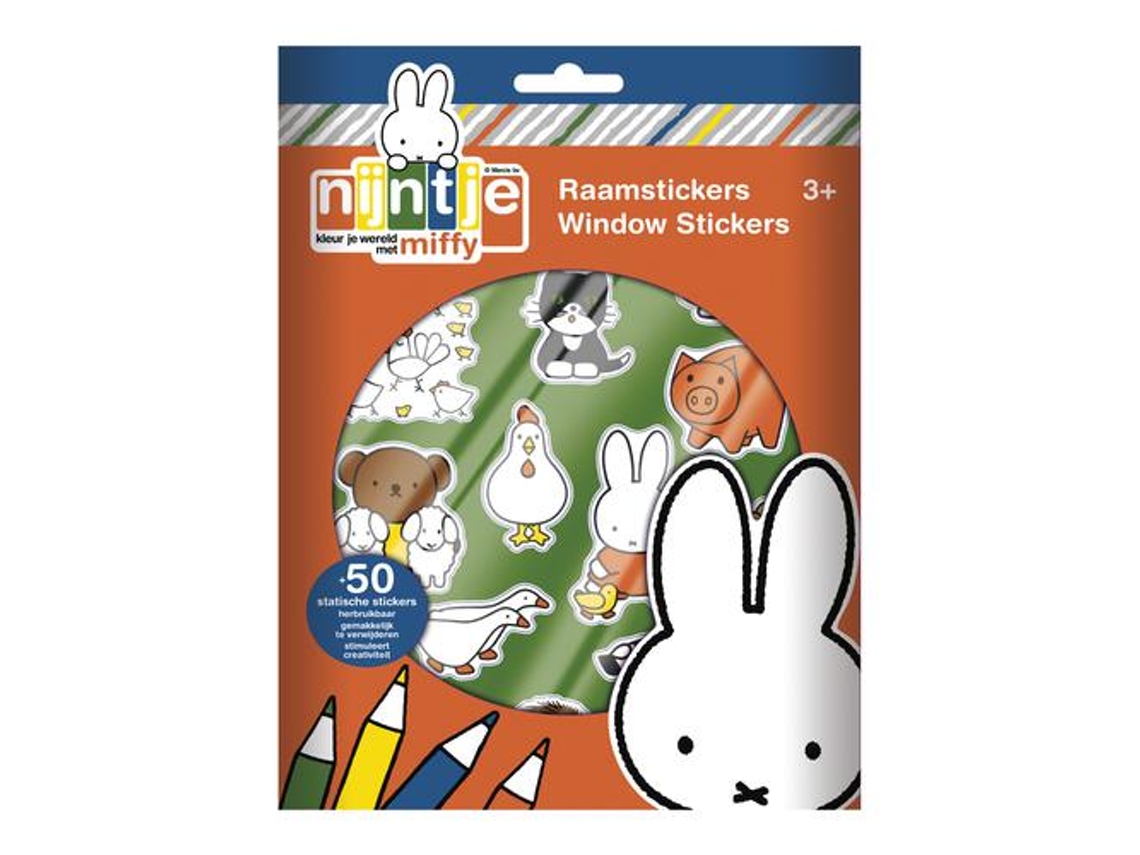 Bambolino Toys Miffy 17059 Pegatina para Niños