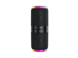 Altavoz Bluetooth magnético 2 en 1 MDUG con luces RGB y subwoofer estéreo TWS (negro)