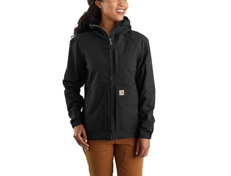 Casacos CARHARTT Jaqueta De Chuva Com Zíper Completo Super Dux Preto XL