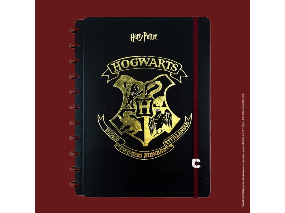 Cuaderno inteligente negro A4 de Harry Potter