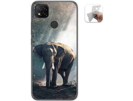 Carcasa Xiaomi Redmi 9C TUMUNDOSMARTPHONE Elefante Multicolor