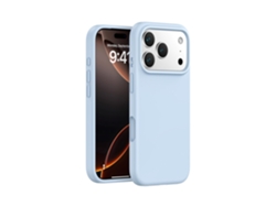 (azul Cielo, Iphone 17) Funda De Silicona Líquida Para Iphone, Protección Integral Para El Botón De La Cámara.