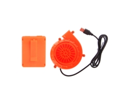 Mini ventilador eléctrico, compatible con juguetes hinchables, funciona con pilas BRILVIBERA.