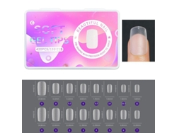 Lámina De Extensión De Uñas Ultracorta, Opaca, Ultrafina, Sin Residuos, Con Forma De Gota De Agua, Almendrada, No Abrasiva.