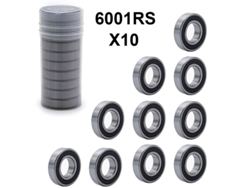 Rodamiento De Bolas 6001rs - 10uds