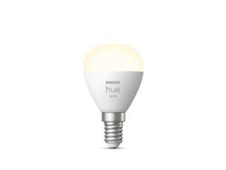 Philips Hue Blanca Esférica - Bombilla Inteligente E14 PHILIPS