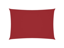 Maison Exclusive - Toldo De Vela Rectangular Tela Oxford Rojo 2,5x4,5 M