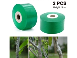 Grafting Tape 2 Roll 100mx3cm Plant Repair Tape Stretch Film