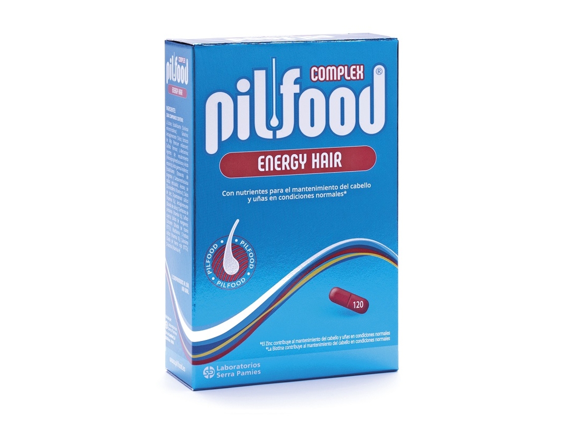 Complemento Alimentar PILFOOD Pilfood Complex Energy Hair 120 Comprimidos