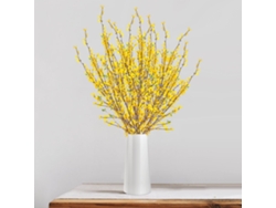 Decoración de suelo de jazmín artificial de invierno (100 cm)