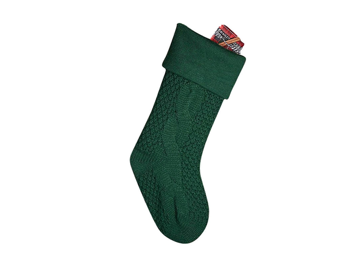 Medias navideñas de punto, lindas y encantadoras medias navideñas para árboles de Navidad, suministros Hengjian