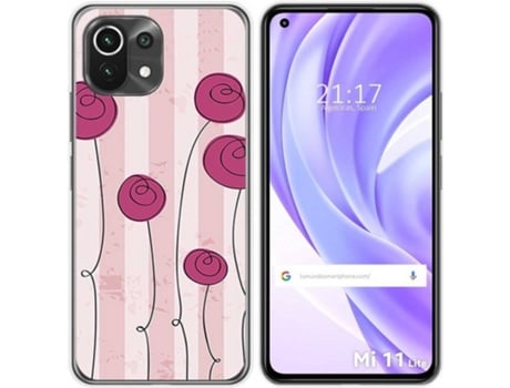 Carcasa Xiaomi Mi 11 Lite 4G / 5G / 5G NE TUMUNDOSMARTPHONE Flores Vintage Multicolor