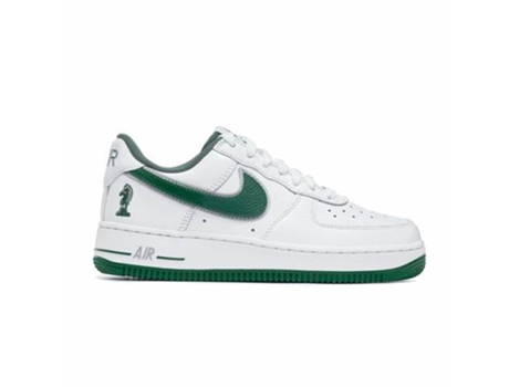 Zapatillas de Hombre NIKE Air Force Low Piel Blanco (42)