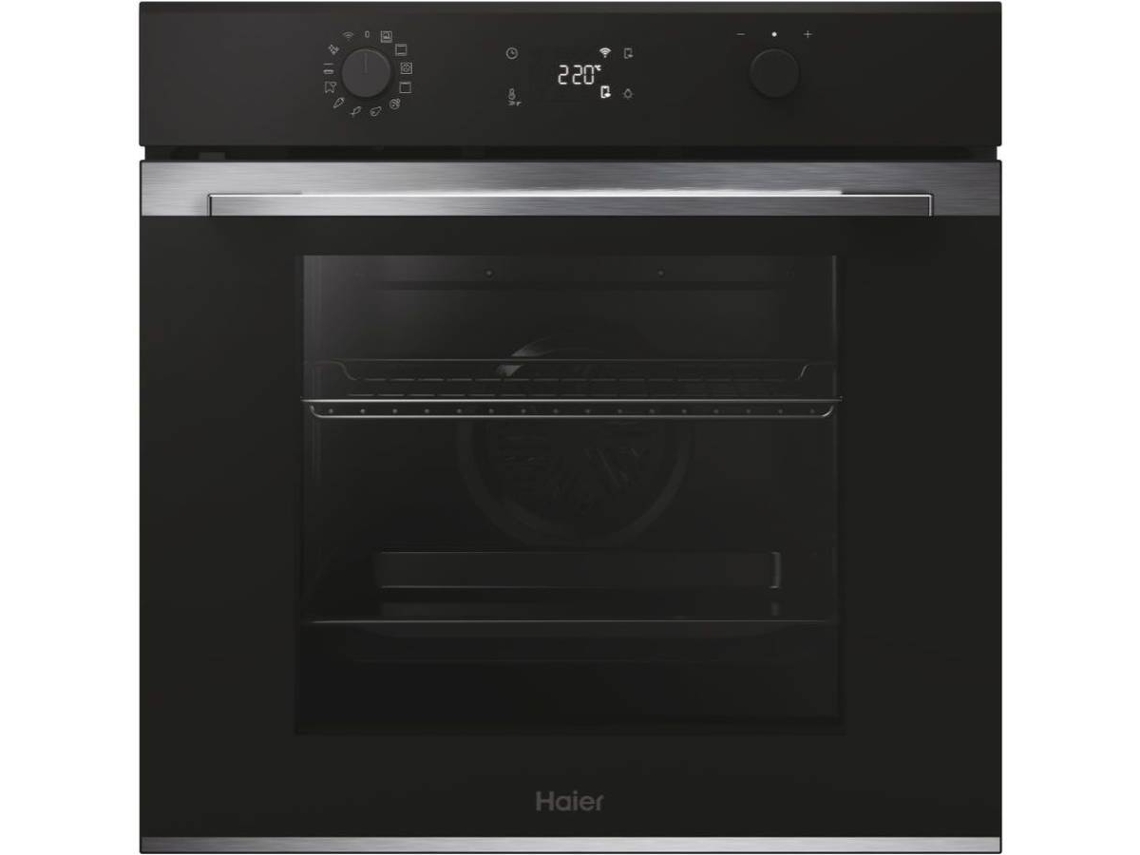 Horno HAIER H6ID2P5B3YTX Multifuncción (78 L - 59,5 cm - Hidro y Pirolítico - Negro)